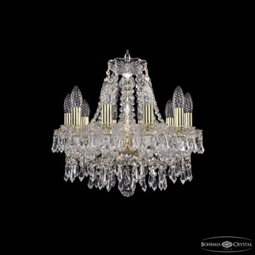 Подвесная люстра Bohemia Ivele Crystal 1403 1403/10/141 G
