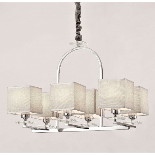 Подвесная люстра LUMINA DECO Liniano LDP 17100-6 CHR