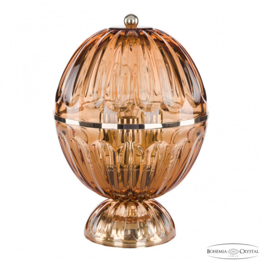 Подвесная люстра Bohemia Ivele Crystal 5480 5480L/18 G Amber/M-1H