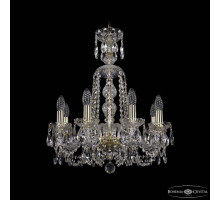 Подвесная люстра Bohemia Ivele Crystal 1402 1402/8/160/XL-59 G