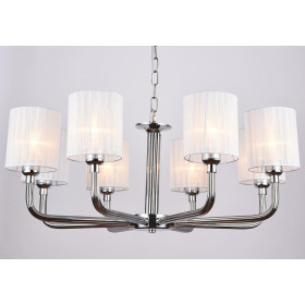 Подвесная люстра ILLUMICO  IL1256-8PPA-29 CR Romei