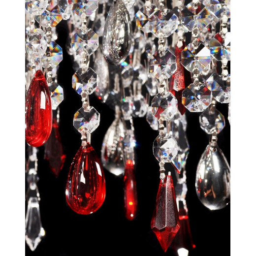 Подвесная люстра LUMINA DECO Aldonea LDP 7051-4 CHR