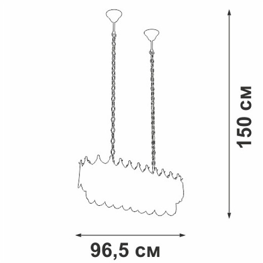 Подвесная люстра Vitaluce V5813 V5813-8/11