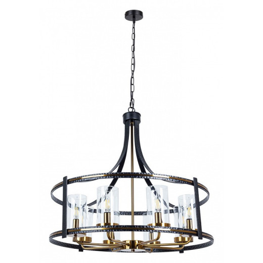 Подвесная люстра Arte Lamp Avior A7011SP-8BK