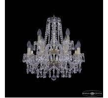 Подвесная люстра Bohemia Ivele Crystal 1403 1403/8+4/160/2d G