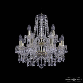 Подвесная люстра Bohemia Ivele Crystal 1403 1403/8+4/160/2d G