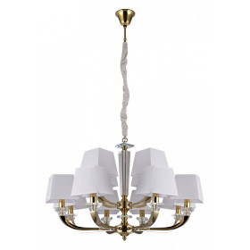 Подвесная люстра Newport 11400 11408+4/C gold