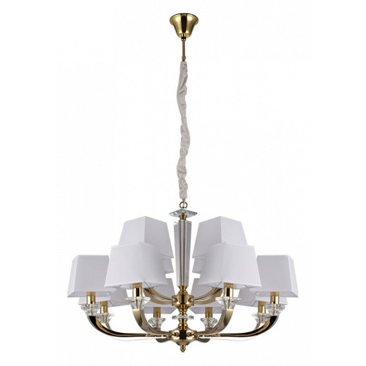 Подвесная люстра Newport 11400 11408+4/C gold