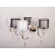 Подвесная люстра Manne L.4306 L.4306-6 SILVER BL+WH