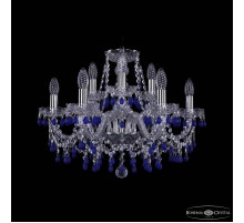Подвесная люстра Bohemia Ivele Crystal 1410 1410/6+3/195 Ni V3001