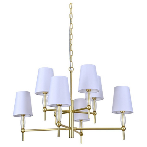 Подвесная люстра Newport CHELSY 4378/C mat.gold