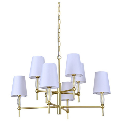 Подвесная люстра Newport CHELSY 4378/C mat.gold