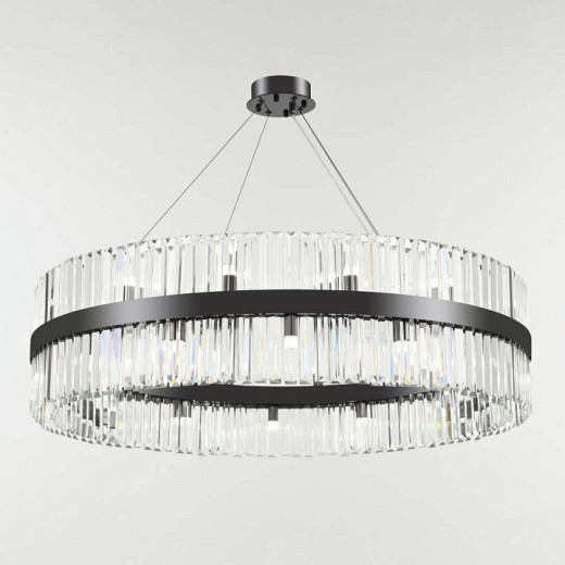 Подвесная люстра Arte Milano Белладжо 440110.960.28.G9.B1 BK