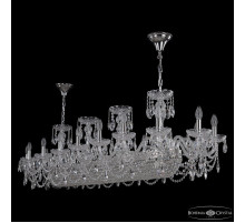 Подвесная люстра Bohemia Ivele Crystal 1453 1453/18/195/1500 Ni
