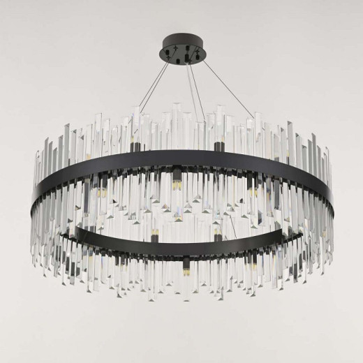 Подвесная люстра Arte Milano Белладжо 440110.840.24.G9.A1 BK