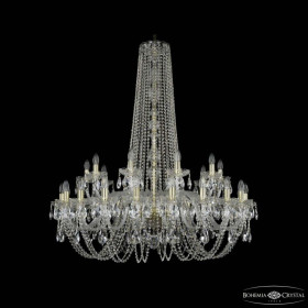 Подвесная люстра Bohemia Ivele Crystal 1402 1402/20+10/400/h-130 G