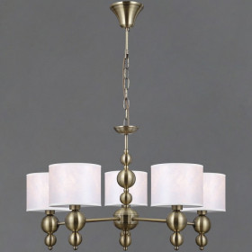 Подвесная люстра ILLUMICO IL0610 IL0610-5PSQ-25AB ELITE