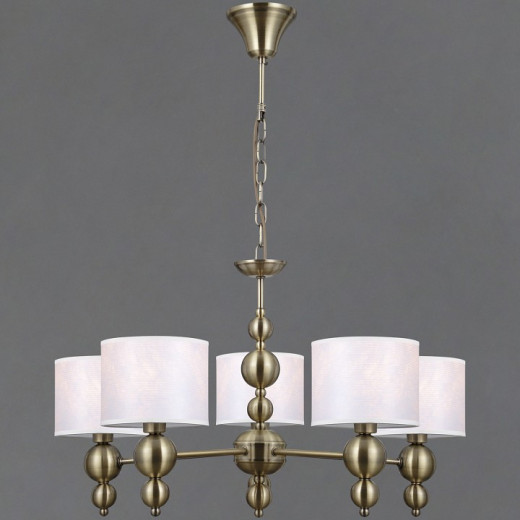 Подвесная люстра ILLUMICO IL0610 IL0610-5PSQ-25AB ELITE