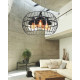Подвесная люстра LUMINA DECO Optis LDP 11765-3 BK