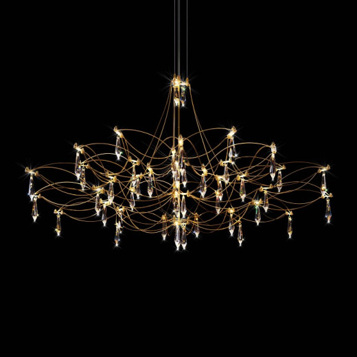 Подвесная люстра Loft it Mira 10590/1000 Gold Asfour