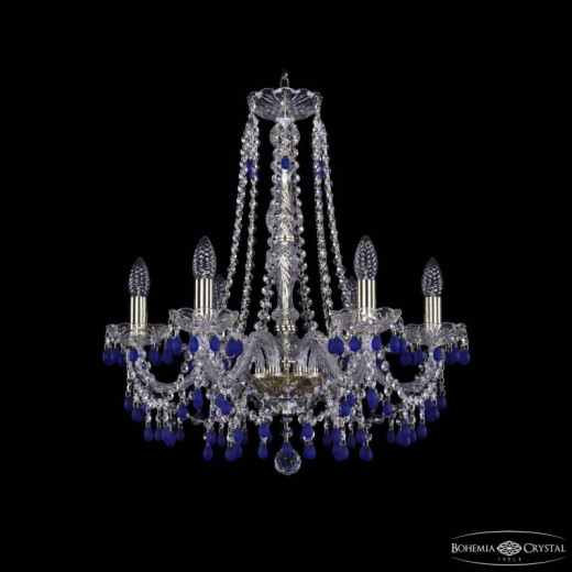 Подвесная люстра Bohemia Ivele Crystal 1410 1410/6/195/h-60 G V3001