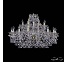 Подвесная люстра Bohemia Ivele Crystal 1409 1409/16+8/360 G