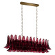 Подвесная люстра Loft it Lilou 10600/1200R Burgundy