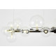 Подвесная люстра LUMINA DECO MERIDO LDP 7033-24 BK+CL