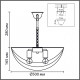 Подвесная люстра Lumion NEOCLASSI 8377/5