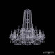 Подвесная люстра Bohemia Ivele Crystal 1402 1402/12+6/300/h-91/2d Ni