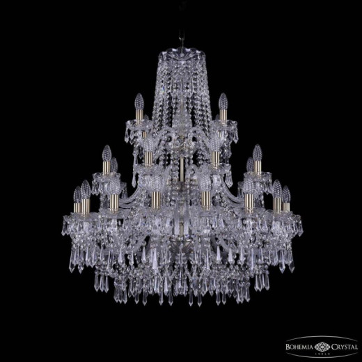 Подвесная люстра Bohemia Ivele Crystal 1403 1403/16+8+4/300/3d Pa