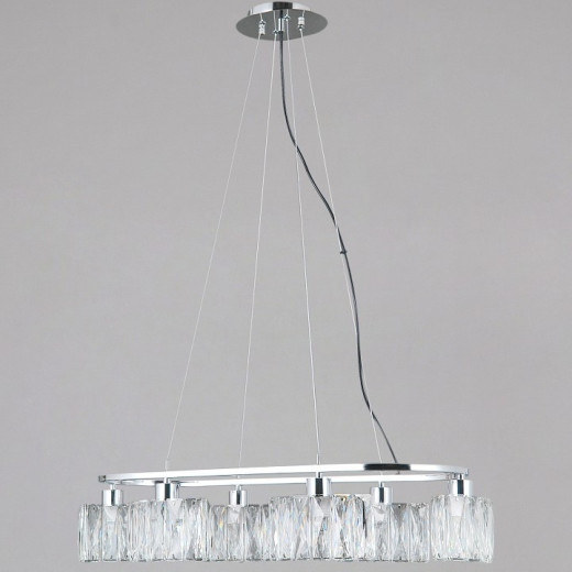 Подвесная люстра ILLUMICO  IL0834-6PSQ-26 CR DS