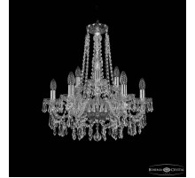 Подвесная люстра Bohemia Ivele Crystal 1403 1403/6+3/195/h-60 Ni