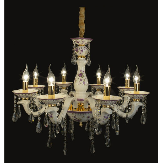Подвесная люстра Arte Lamp Contessa A6613LM-8GO