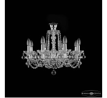 Подвесная люстра Bohemia Ivele Crystal 1402 1402/8/195 Ni Balls Tube