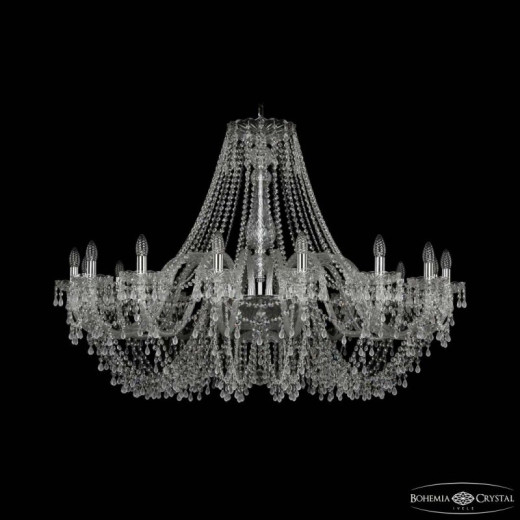 Подвесная люстра Bohemia Ivele Crystal 1410 1410/16/460 Ni V0300