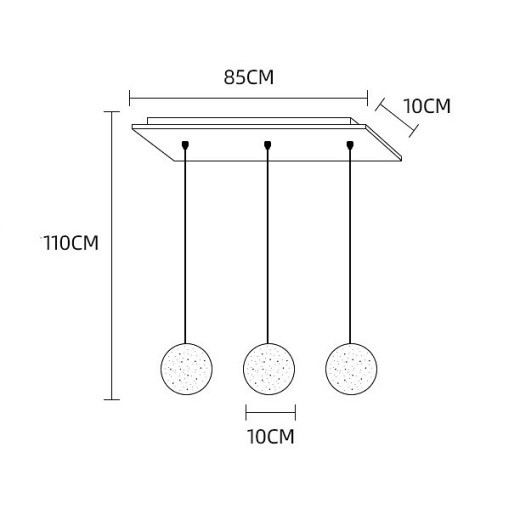 Подвесная люстра Imperiumloft  Fresh-More01