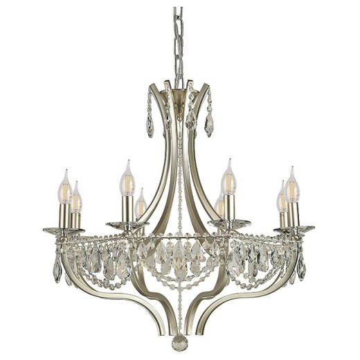 Подвесная люстра Newport ROXANA 8638/C silver