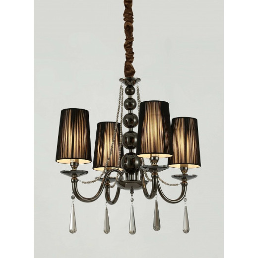 Подвесная люстра LUMINA DECO Fabione LDP 1200-4 BK