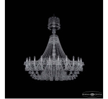 Подвесная люстра Bohemia Ivele Crystal 1409 1409/24/530/XL-160 Ni