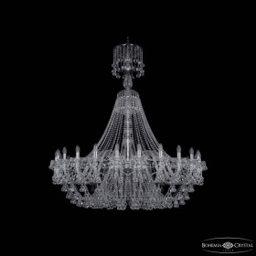 Подвесная люстра Bohemia Ivele Crystal 1409 1409/24/530/XL-160 Ni