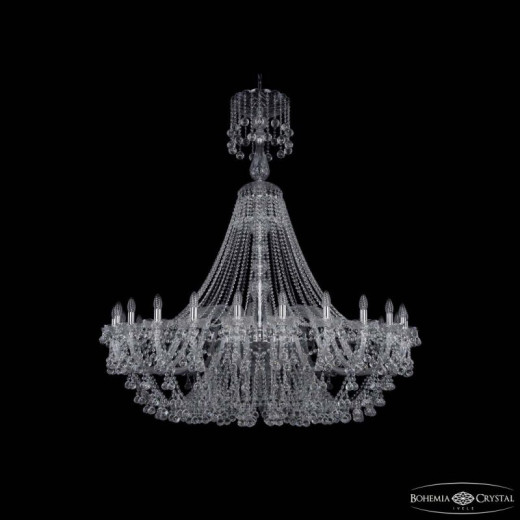 Подвесная люстра Bohemia Ivele Crystal 1409 1409/24/530/XL-160 Ni