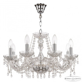 Подвесная люстра Bohemia Ivele Crystal 112 112/8/195 Ni V0300