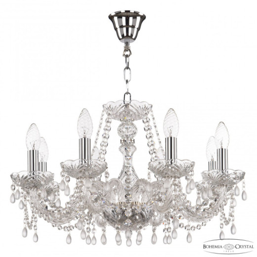 Подвесная люстра Bohemia Ivele Crystal 112 112/8/195 Ni V0300