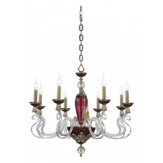 Подвесная люстра Dio D’Arte Rimini Rimini E 1.1.8 RED