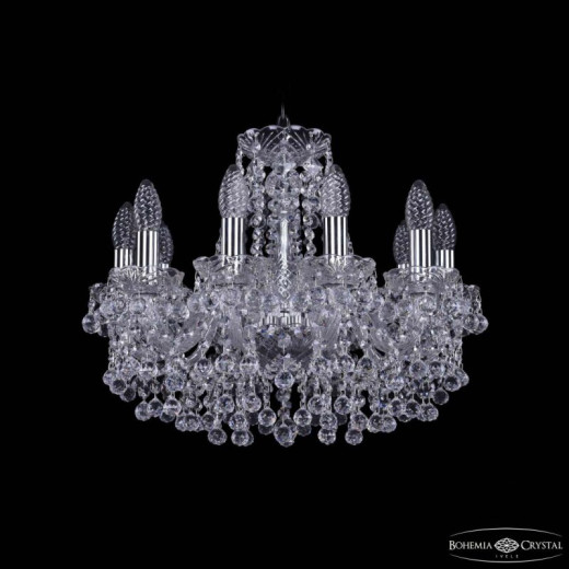 Подвесная люстра Bohemia Ivele Crystal 1409 1409/10/160 Ni