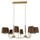 Подвесная люстра Loft it Hilton 10527/8 Brass