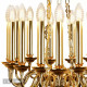 Подвесная люстра iLamp Louvre MD8551-15 GD