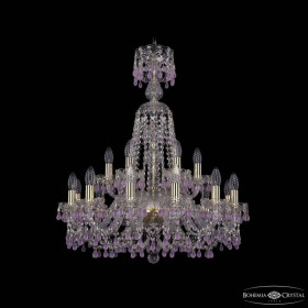 Подвесная люстра Bohemia Ivele Crystal 1410 1410/12+6/240/XL-80 G V7010