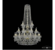 Подвесная люстра Bohemia Ivele Crystal 1409 1409/16+8+4/300/h-130/3d G
